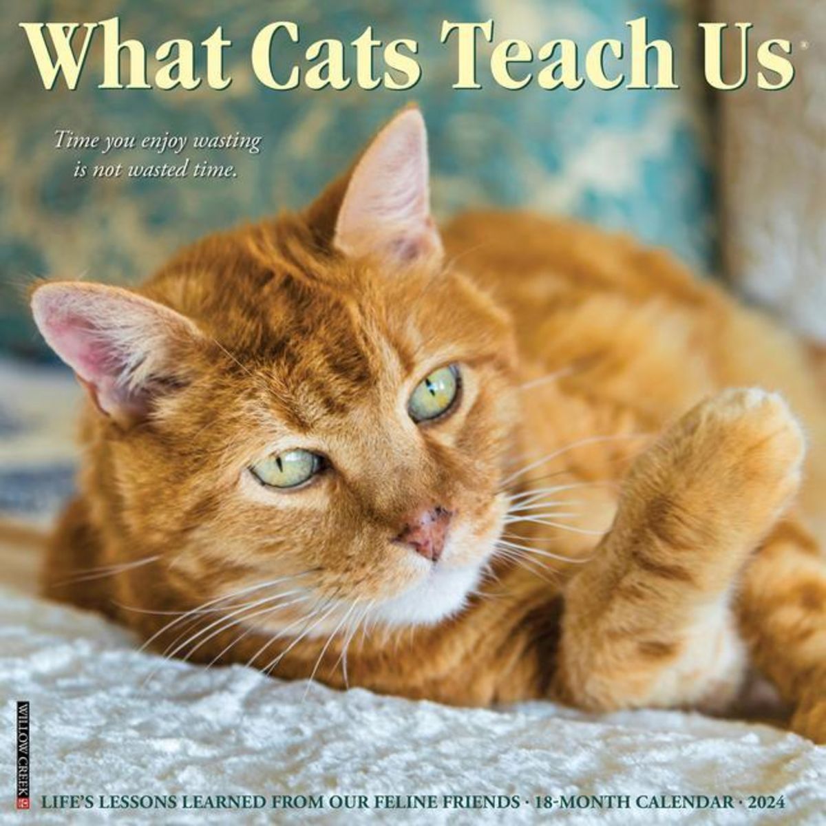 'What Cats Teach Us 2024 12 X 12 Wall Calendar' 'Bücher'
