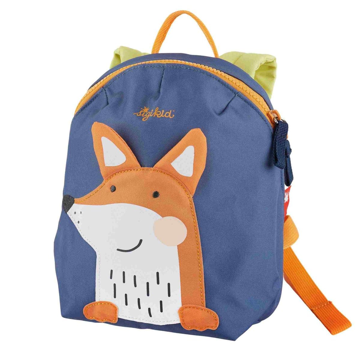 Kinderrucksack Mit Fisch-Motiv – Bunt (orange/rot/gelb), Für Kindergarten & Vorschule, Ca. 25 X 10 X 30 Cm
