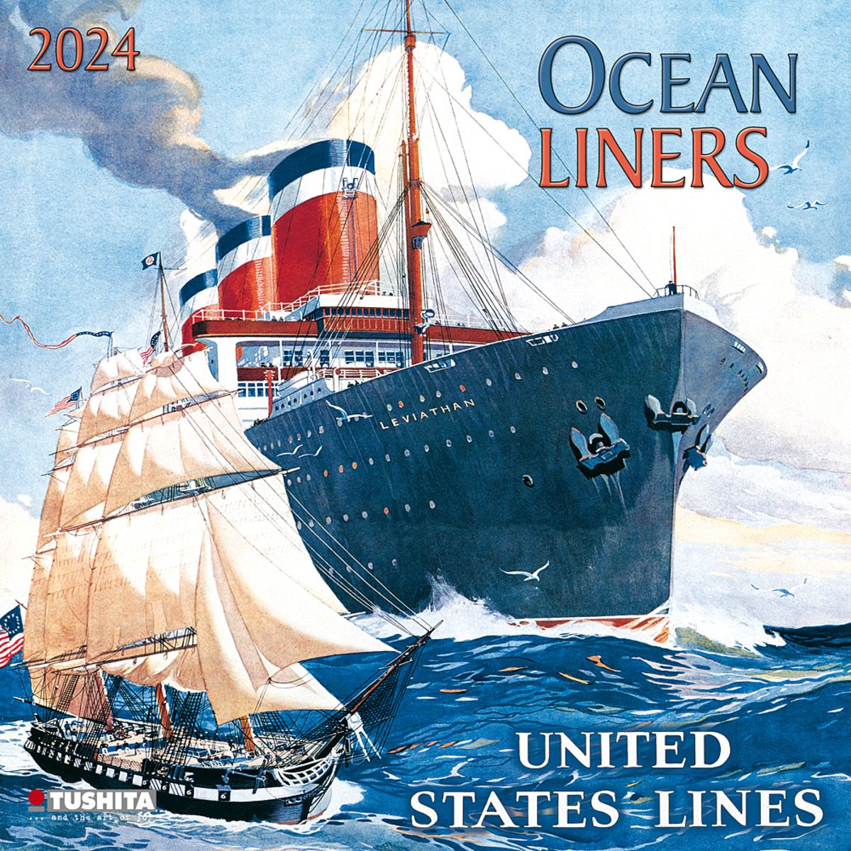 Ocean Liners 2024 Kalender   Ocean Liners 2024 