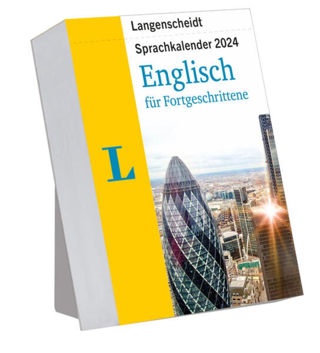 Kommunikationsprüfung Englisch Bw 2024 Themen 'Langenscheidt Sprachkalender Englisch für Fortgeschrittene 2024