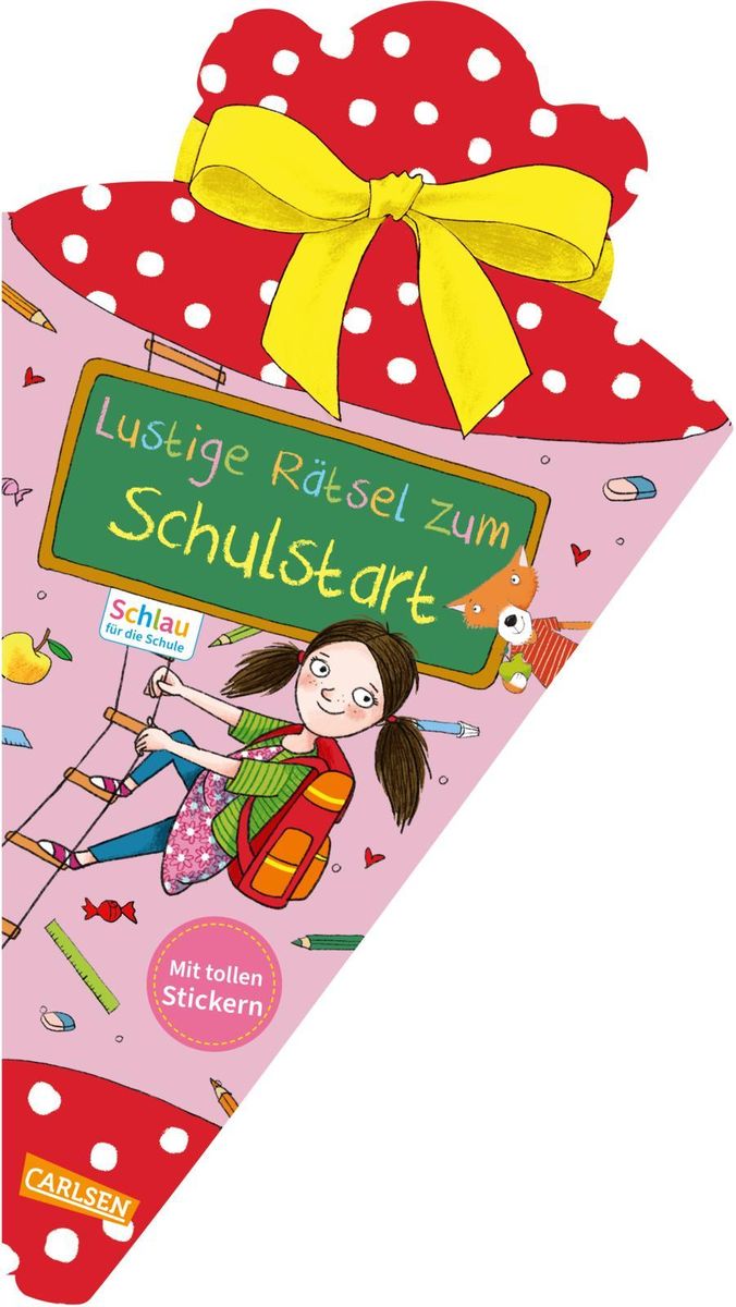 'Schlau für die Schule Lustige Rätsel zum Schulstart mit Stickern' von