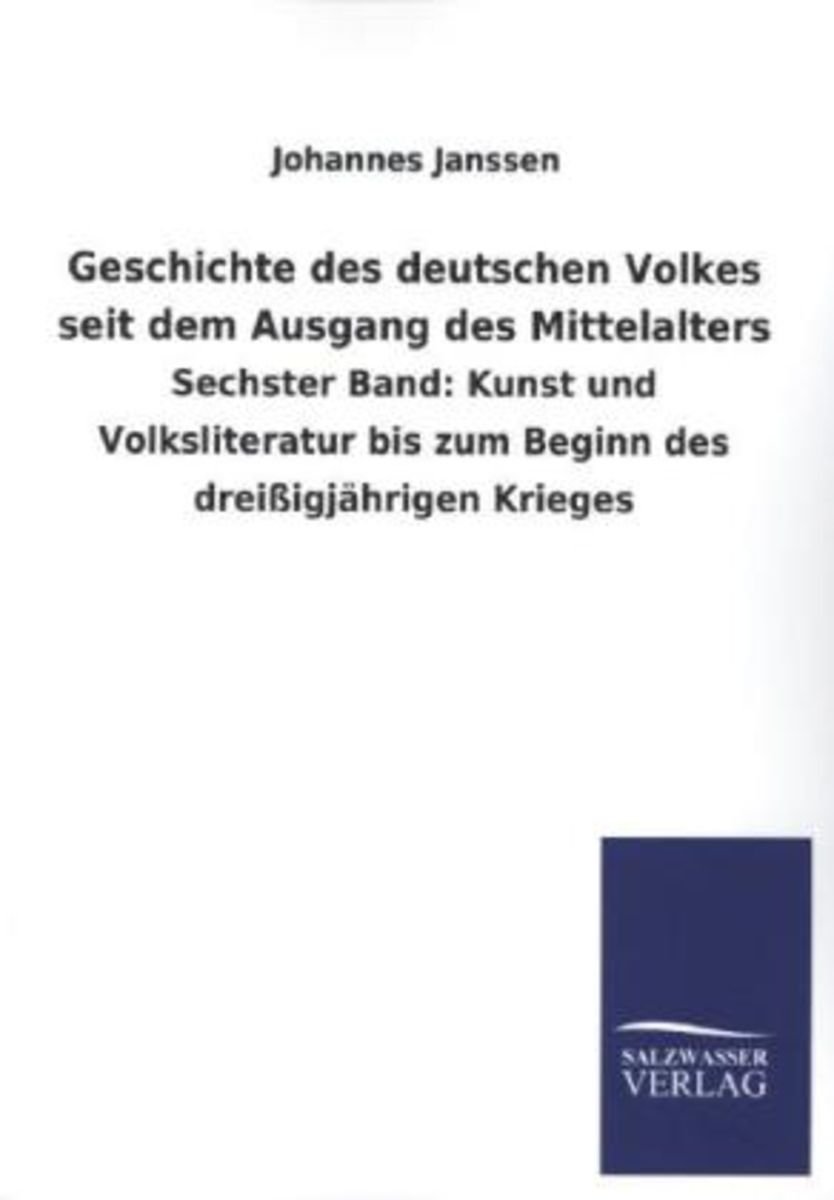 'Geschichte Des Deutschen Volkes Seit Dem Ausgang Des Mittelalters' Von ...