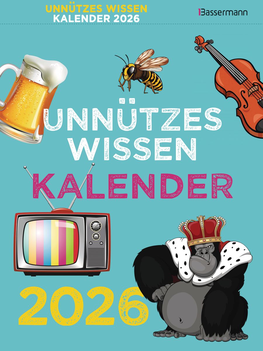 福袋 バースデイ Kalender Wissen Unnützes 2026. aber beliebte, Der 輸入版カレンダー