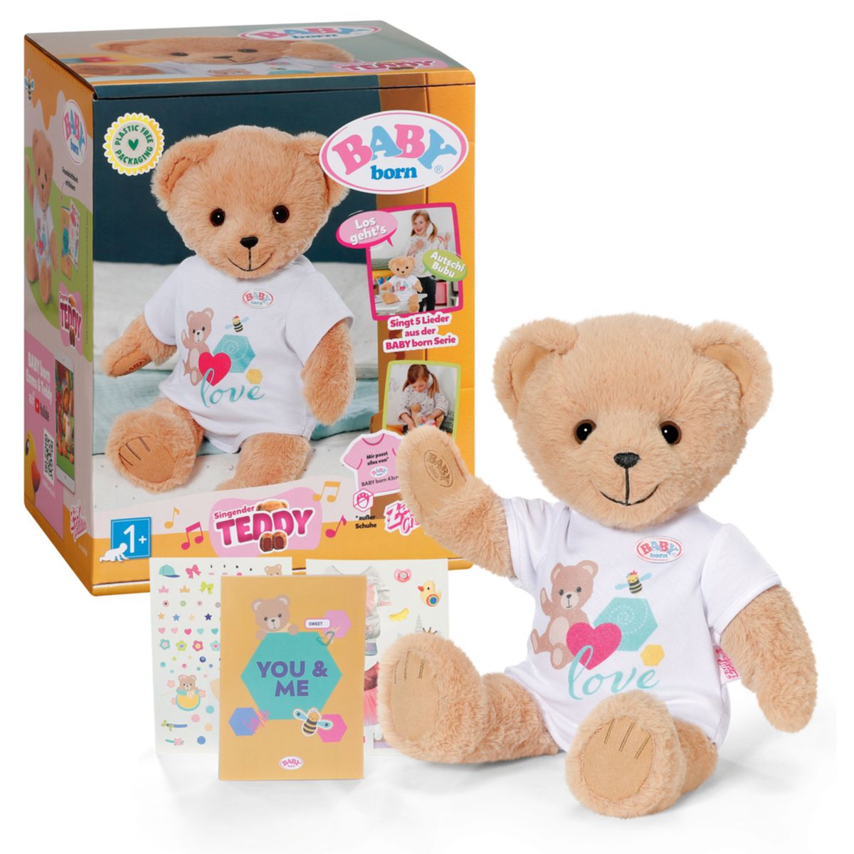 BABY born Singender Teddy Deutsch kaufen Spielwaren Thalia