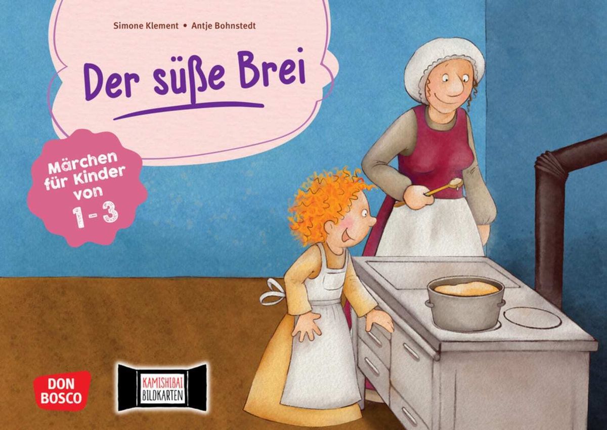 'Der süße Brei. Kamishibai Bildkartenset' von 'Brüder Grimm' Buch