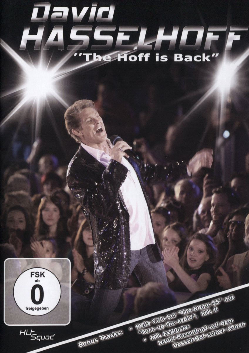 David Hasselhoff David Hasselhoff The Hoff Is Back DVD | Thalia