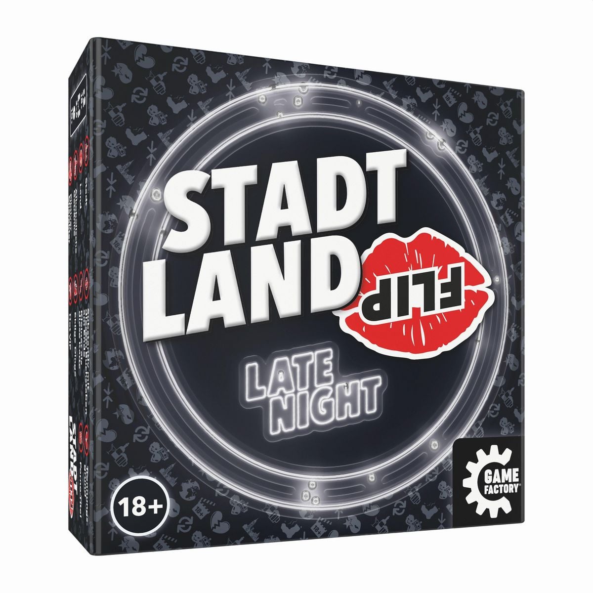 Game Factory Stadt Land Flip Late Night 10 Min Jeu De Cartes Stratégie à Prix