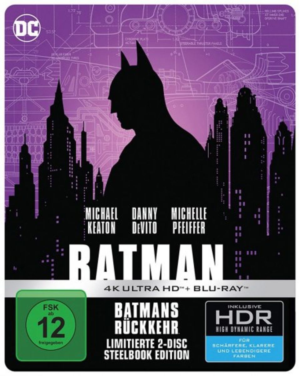 Batman Returns - 4K UHD - Steelbook - Exklusiv' von 'Tim Burton' - 'Blu-ray  4K'