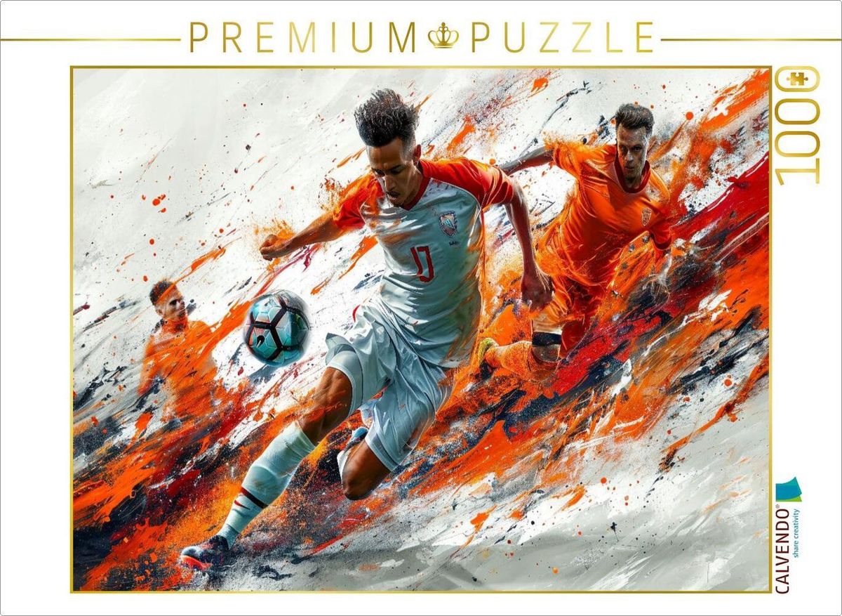 CALVENDO Puzzle 'American Football' – 1000 Teile, 64x48 Cm, Premium-Qualität Aus Europa, Perfekt Für Erwachsene!