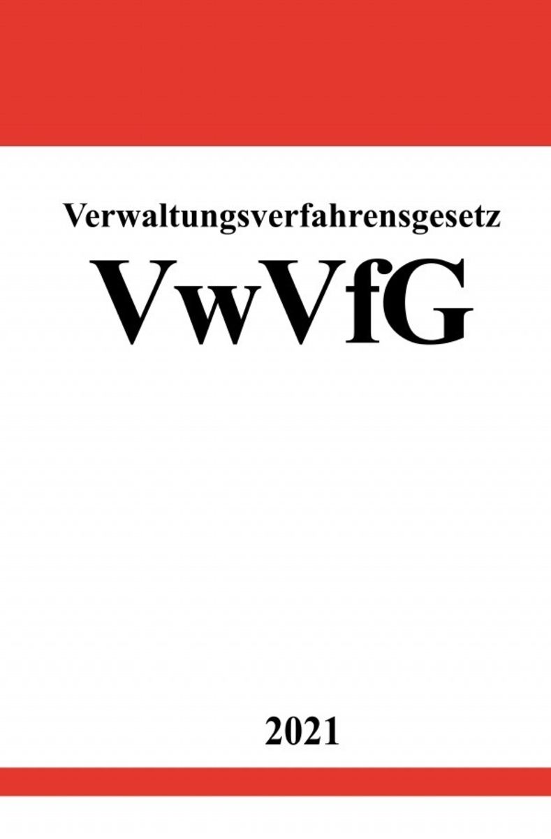 'Verwaltungsverfahrensgesetz (VwVfG)' Von 'Ronny Studier' - Buch - '978 ...