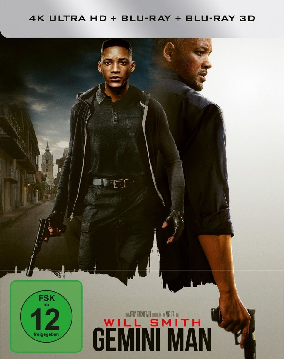 Gemini Man Steelbook (4K Ultra HD) (+ Blu-ray 2D) (+ Blu-ray 3D