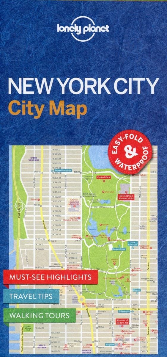 Lonely Planet New York City Map von Lonely Planet - Karte - 978-1-78657 ...