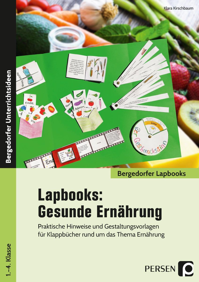 Lapbooks: Gesunde Ernährung - 1.-4. Klasse - Grundschule