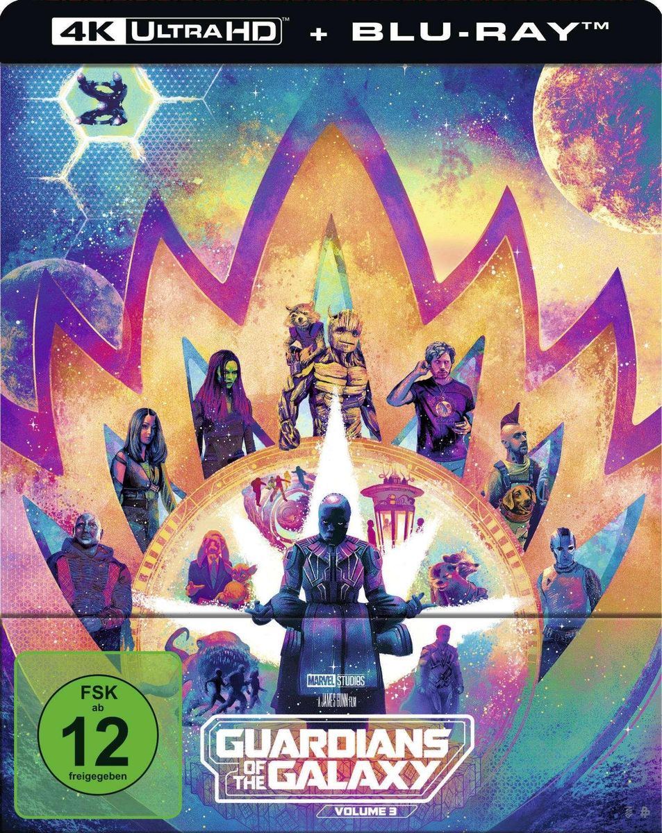 Guardians Of The Galaxy Vol Steelbook Limited Edition K Ultra Hd Blu Ray Von