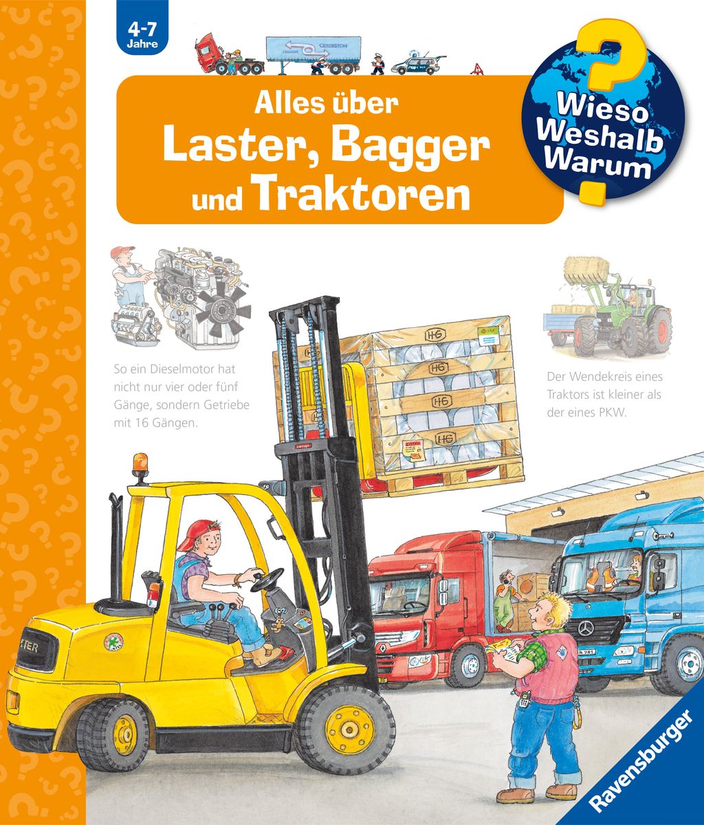 Wieso? Weshalb? Warum? Band 38 - Alles über Laster, Bagger