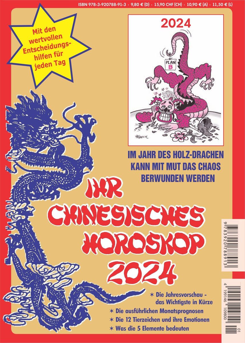 'Ihr Chinesisches Horoskop 2024' von 'Daniela Herzberg' Buch '9783