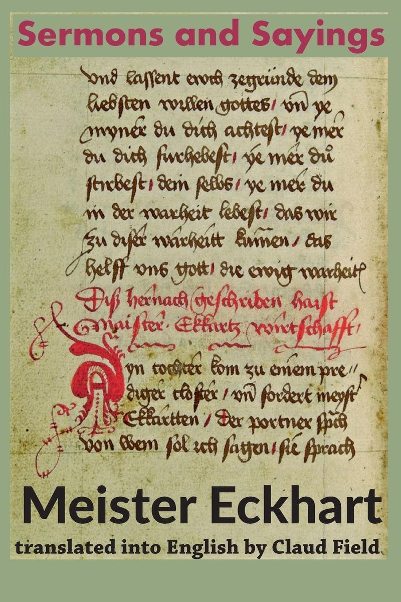 Sermons and Sayings von Meister Eckhart Taschenbuch 978195033001