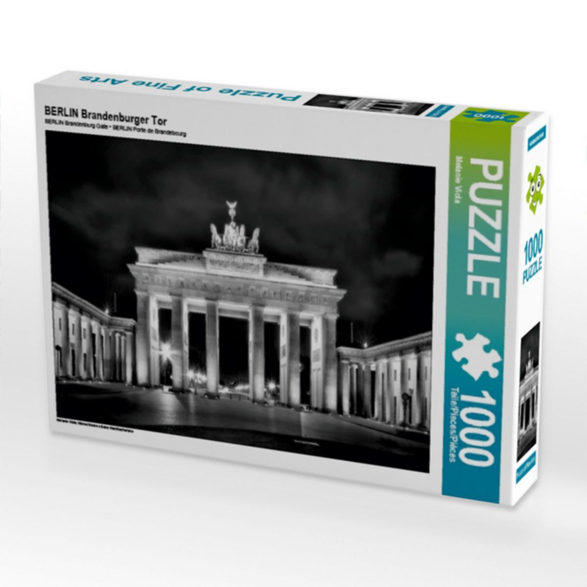 Deutschland Puzzle 1000 Teile - Brandenburger Tor Berlin Motiv, Holz, 75x50 Cm, Perfekt Als Geschenk Oder Souvenir