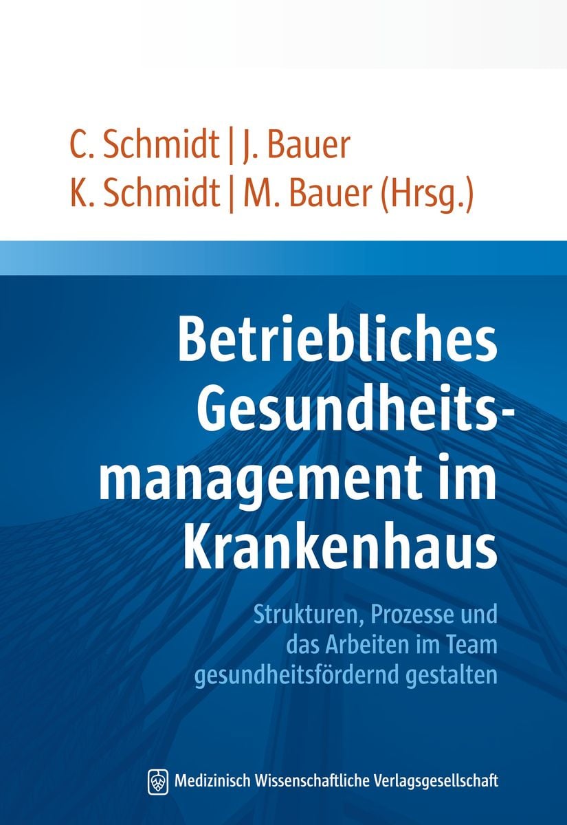 'Betriebliches Gesundheitsmanagement Im Krankenhaus' Von '' - Buch ...