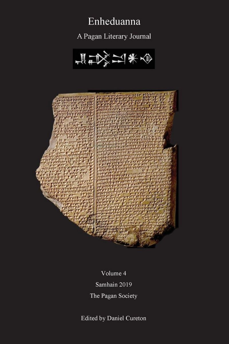 Cover: Daniel Cureton – Enheduanna: A Pagan Literary Journal, Volume 4
