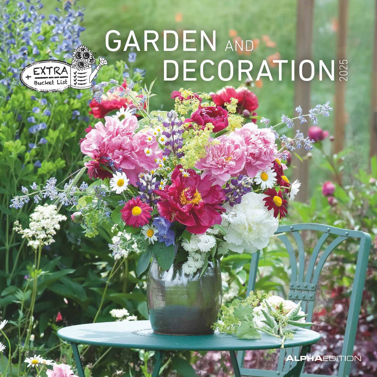 Garden & Decoration 2025 Broschürenkalender 30x30 cm (30x60