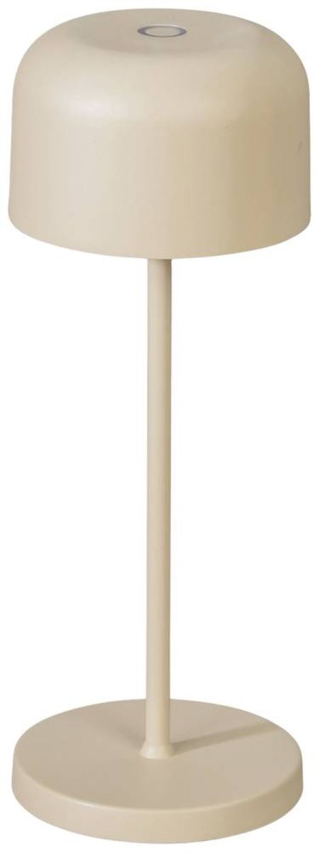 KONSTSMIDE Solar-Tischlampe ASSISI, 2er-Set – 36 Cm Hoch, IP44, Inkl. Akkus, Weiß
