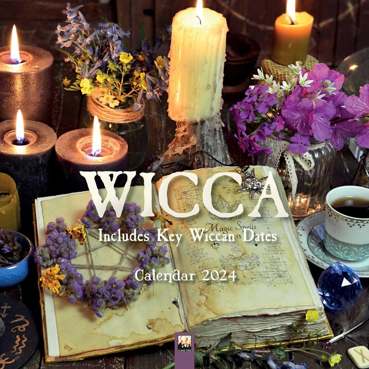 'Wicca Wall Calendar 2024 (Art Calendar)' 'Englische Bücher'