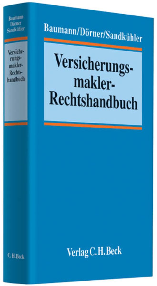 'VersicherungsmaklerRechtshandbuch' von 'HansLudger Sandkühler