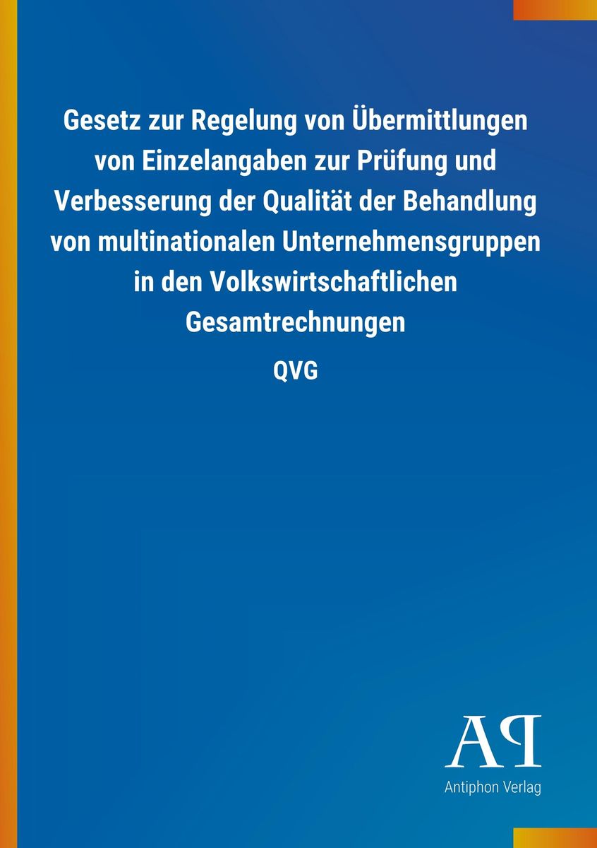 'Gesetz Zur Regelung Von Übermittlungen Von Einzelangaben Zur Prüfung ...