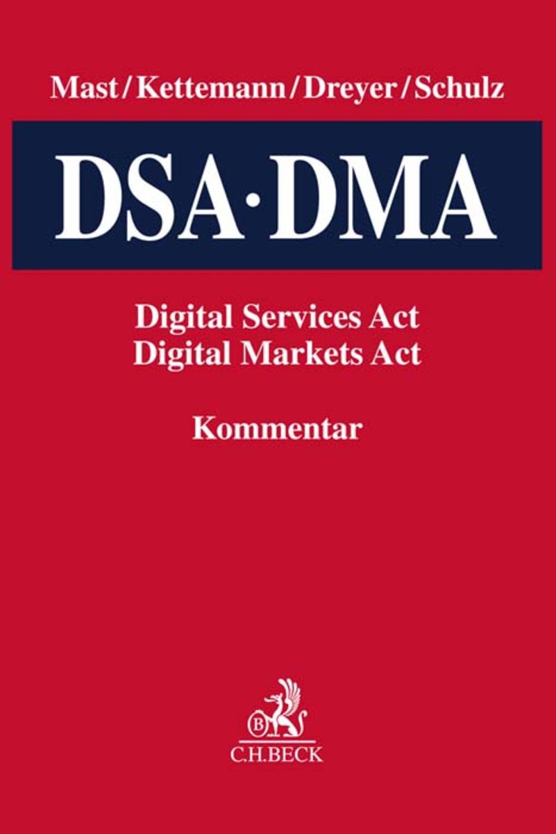 "Digital Services Act / Digital Markets Act (DSA / DMA)" Online Kaufen