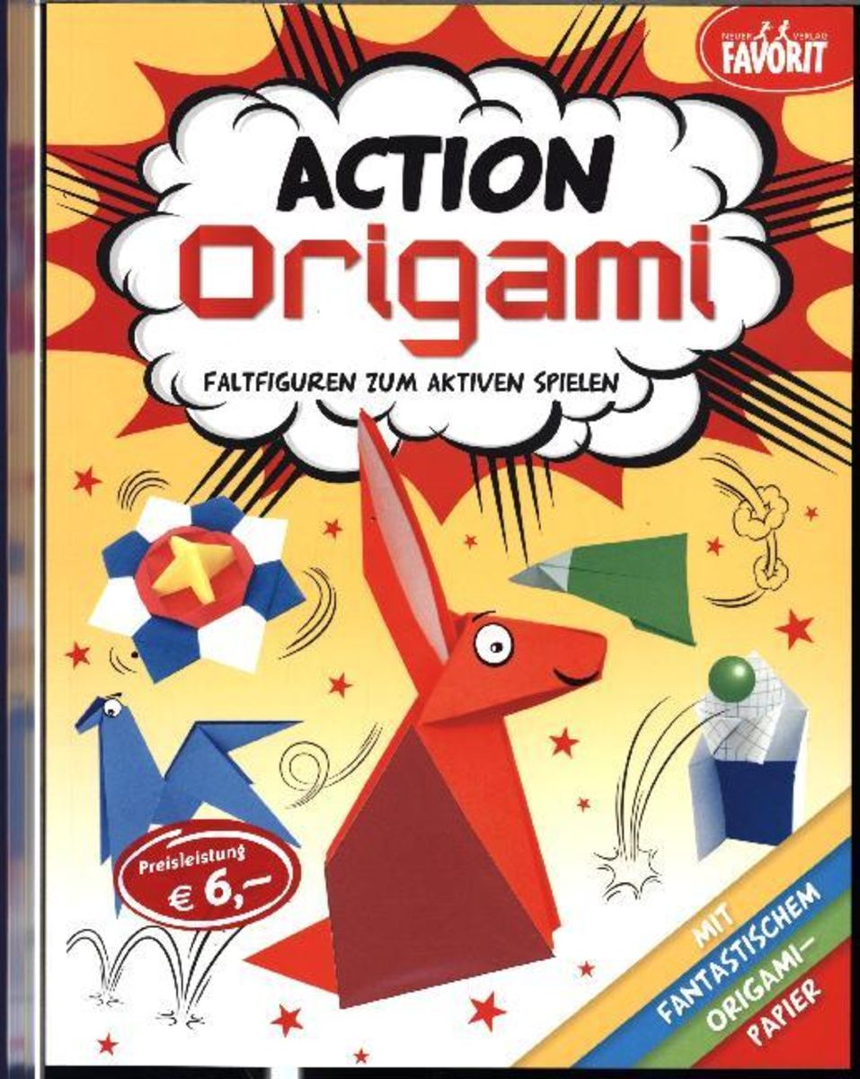 levenslang bitter Pigment Action Origami - Faltfiguren zum aktiven Spielen - Buch | Thalia
