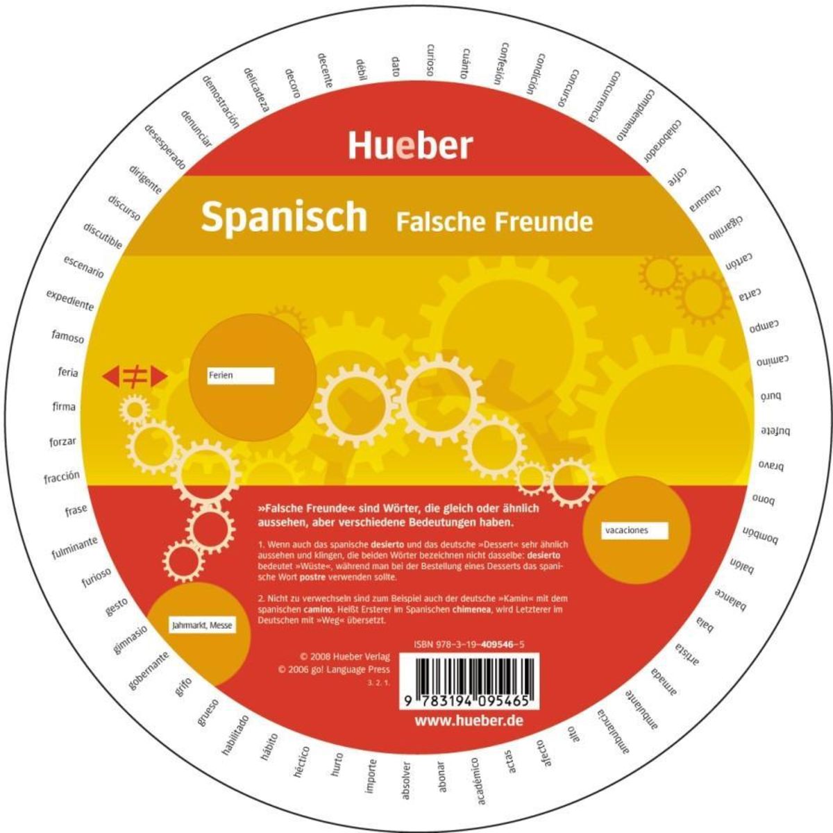 Wheel. Spanisch. Falsche Freunde . Bücher Orell Füssli
