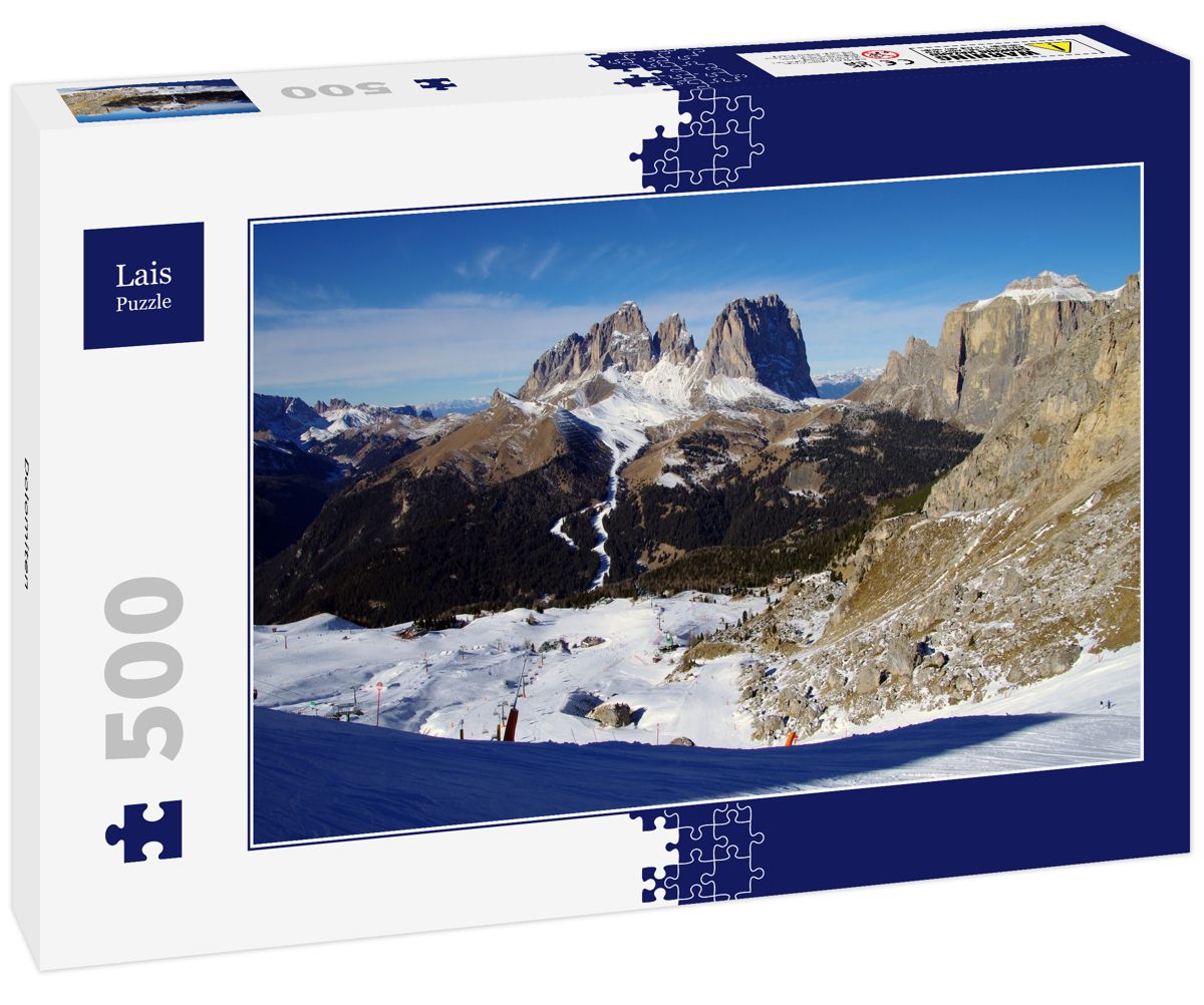 Lais Puzzle Dolomiten 1000 Teile – Hochwertig Gestanzt, Stabiles Motiv, Ideal Für Puzzle-Fans