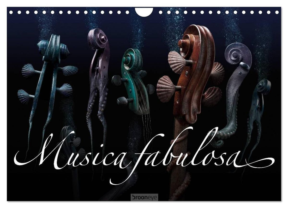 'Musica fabulosa (Wall Calendar 2024 DIN A4 landscape), CALVENDO 12