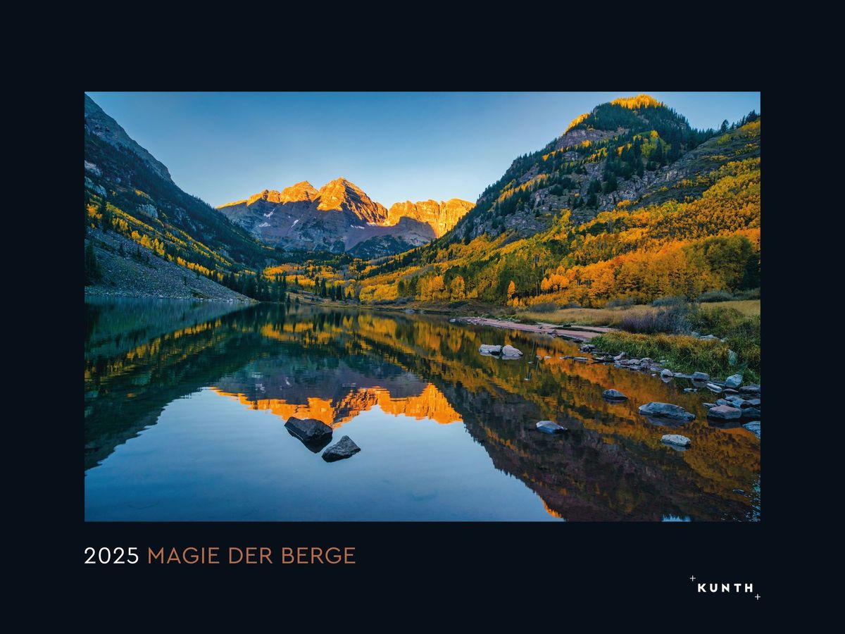 'Magie der Berge - KUNTH Wandkalender 2025' - 'Wandkalender'