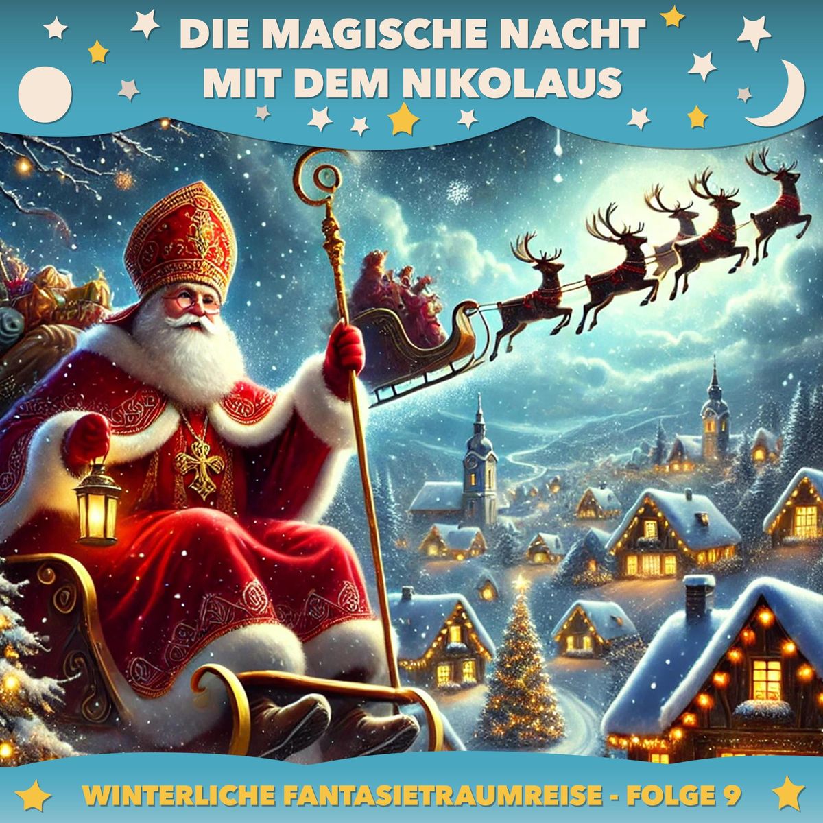 Die magische Nacht mit dem Nikolaus von Claudia Schröder Hörbuch