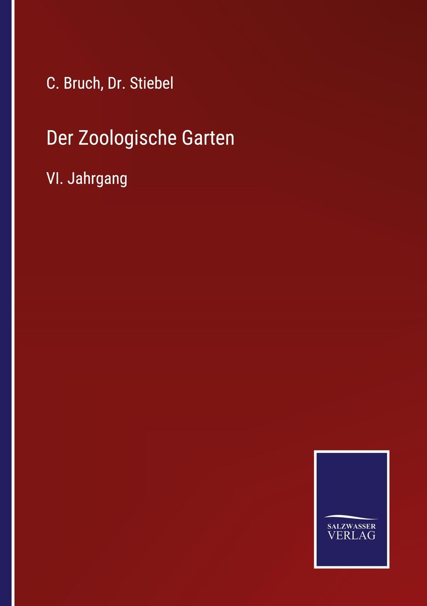 "Der Zoologische Garten" online kaufen Thalia