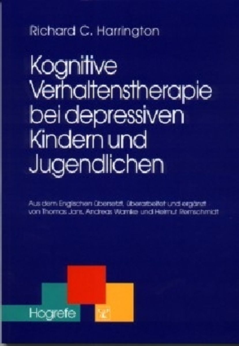 Kognitive Fähigkeiten Bei Kindern Tabelle "Kognitive Verhaltenstherapie bei depressiven Kindern und Jugendlichen
