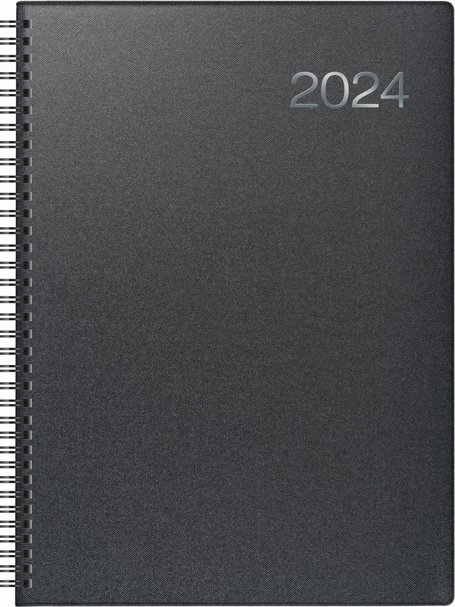 'BRUNNEN 1076365904 Wochenkalender Buchkalender 2024 Modell 763 2