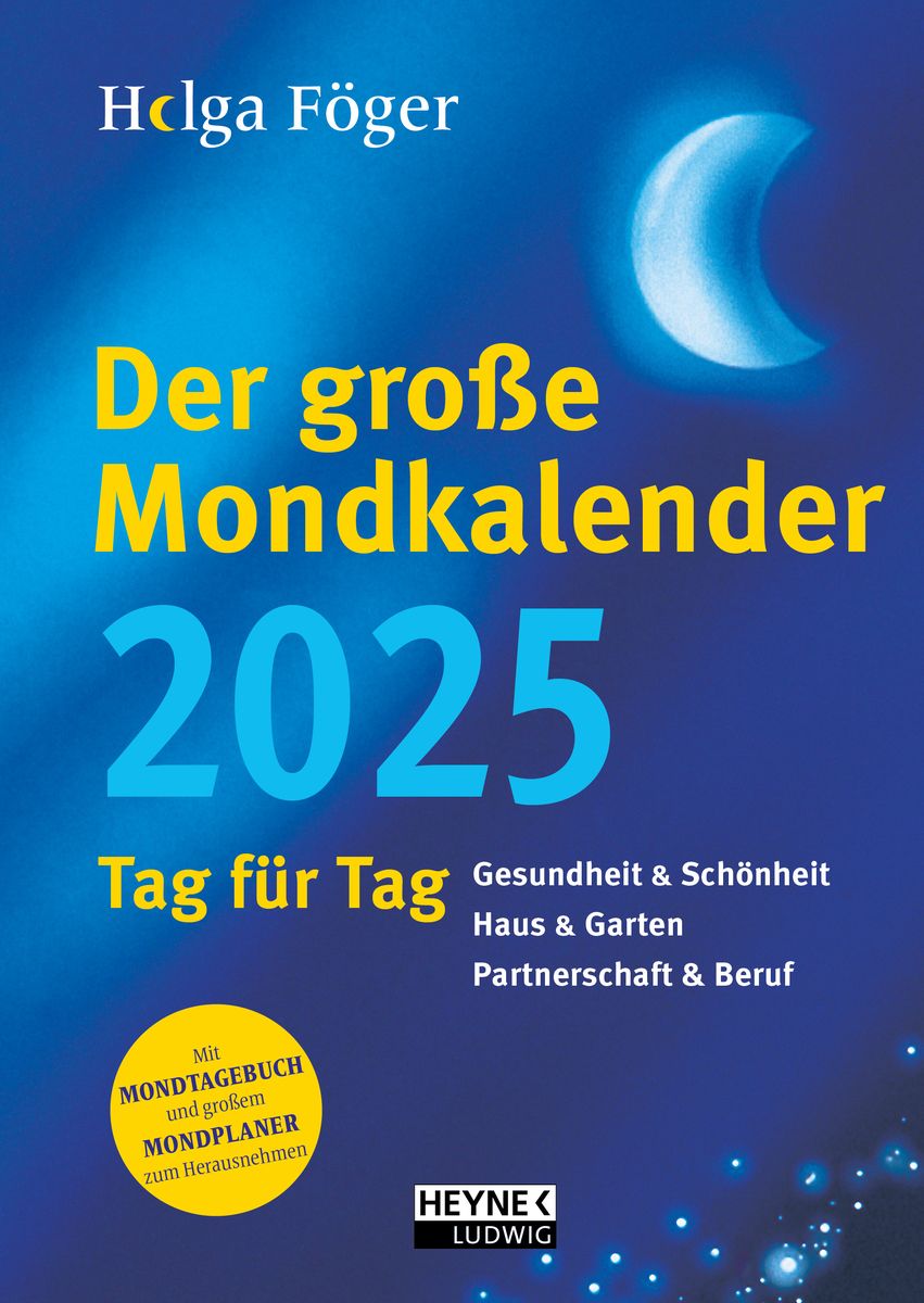 'Der große Mondkalender 2025' - 'Rätsel & Wissen'