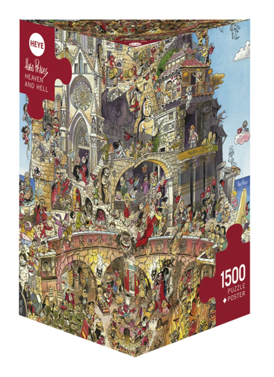 Heye - Dreieckspuzzle 1500 Teile - Prades Heaven Hell kaufen