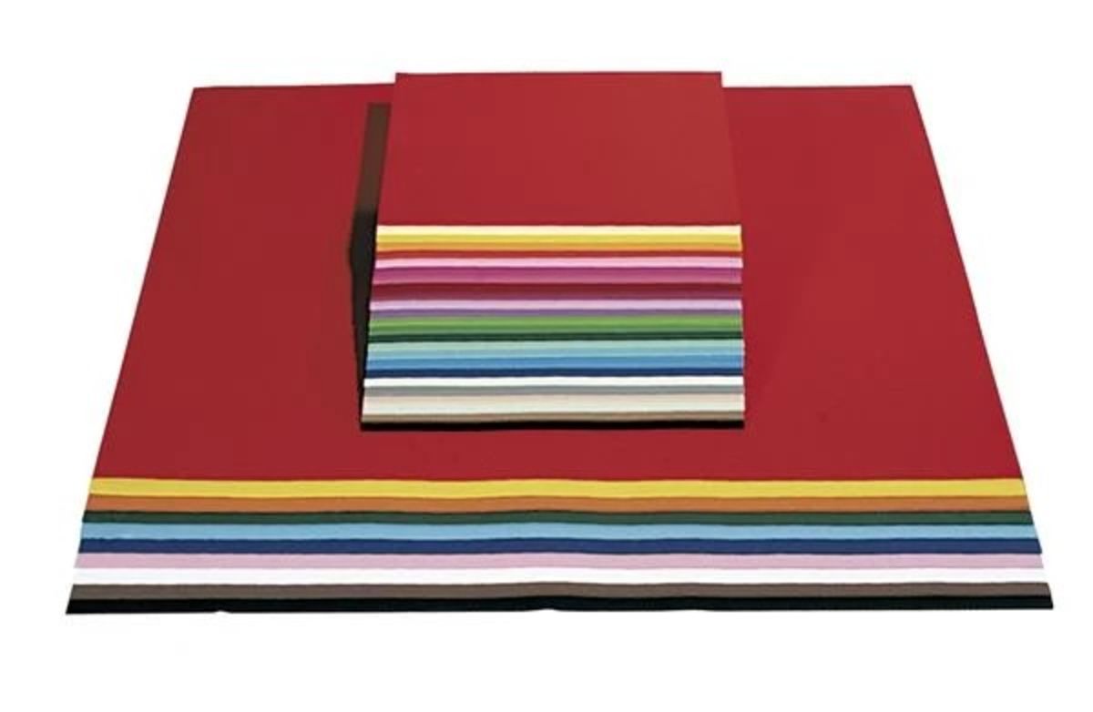 Fotokarton WIT 300g / m² - PREMIUM PAPIER tekenpapier - 50x70 cm - onbedrukt voor knutselen, presentaties, handwerk, DIY bouwpapier - schoolpapier voor de kleuterschool, karton MADE IN GERMANY