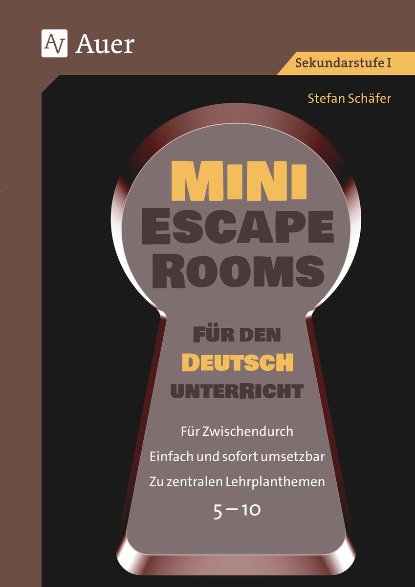 Mini-Escape Rooms für den Deutschunterricht - Deutsch Schulbuch - 978-3 ...