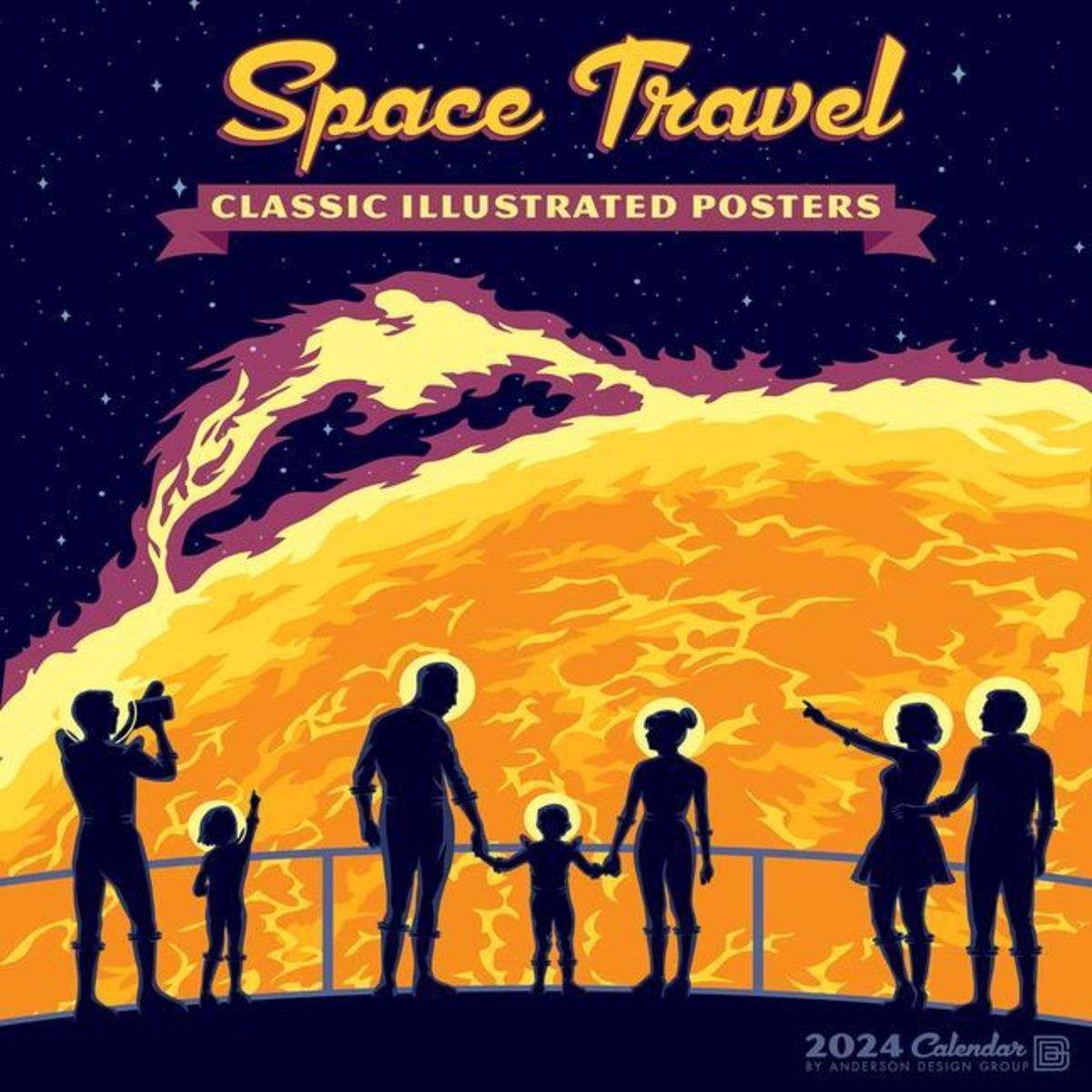 'Space Travel 2024 12 X 12 Wall Calendar' 'Bücher'