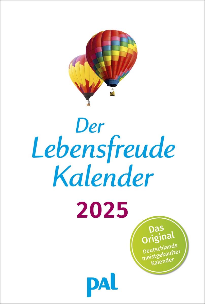 'Der Lebensfreude-Kalender 2025' - 'Wandkalender'