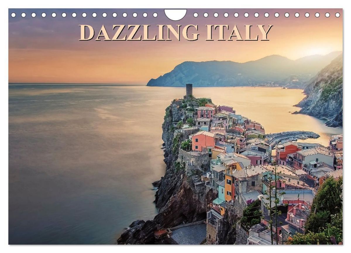 'Dazzling Italy (Wall Calendar 2025 DIN A4 landscape), CALVENDO 12