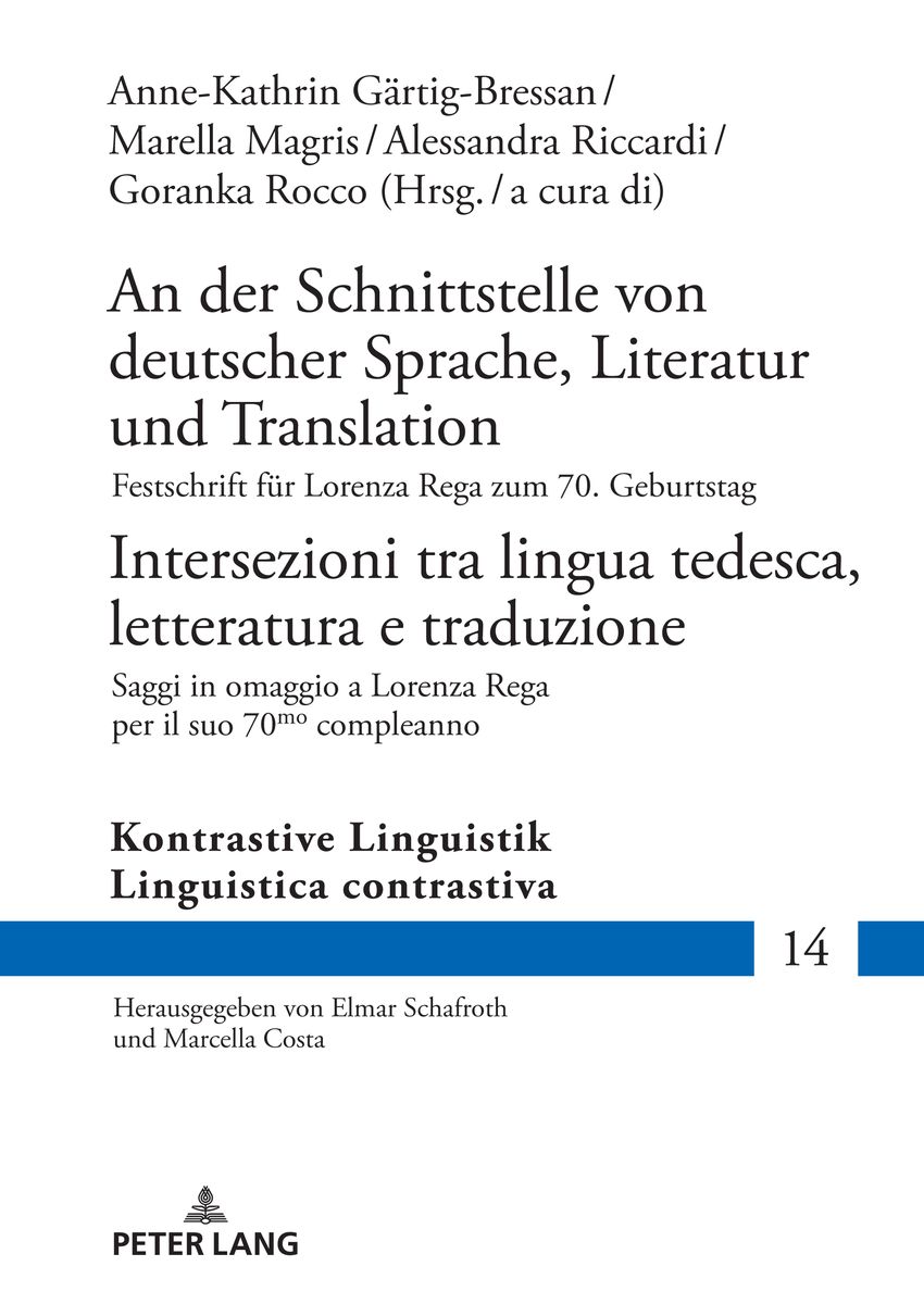 'An der Schnittstelle von deutscher Sprache, Literatur und Translation