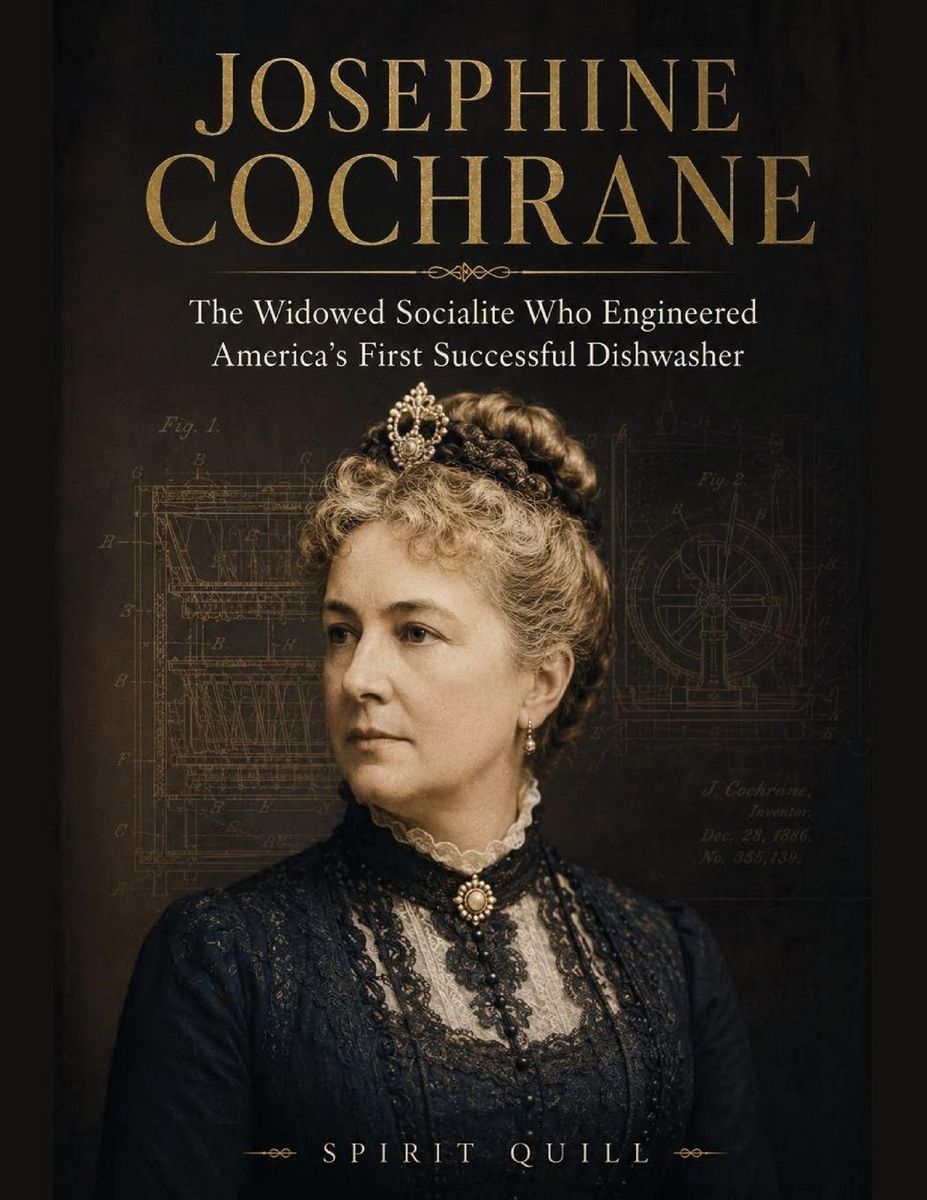 Cover: Ally Cobs – Josephine Cochrane: The Widowed Socialite Who Engineered America’s First Successful Dishwasher