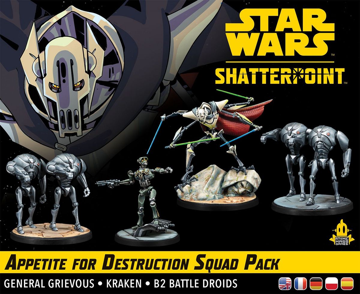 Atomic Mass Games | Star Wars Shatterpoint Not Accepting Surrenders Squad Pack | Miniatures Expansion Compatible With Star Wars Shatterpoint Skirmish Game | 2 Players | 90 Minutes : Shick, Will