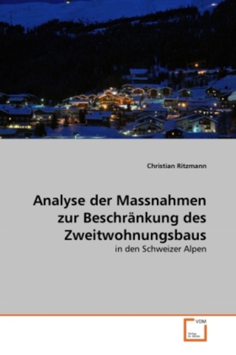 'Ritzmann, C: Analyse der Massnahmen zur Beschränkung des Zwe' von ...